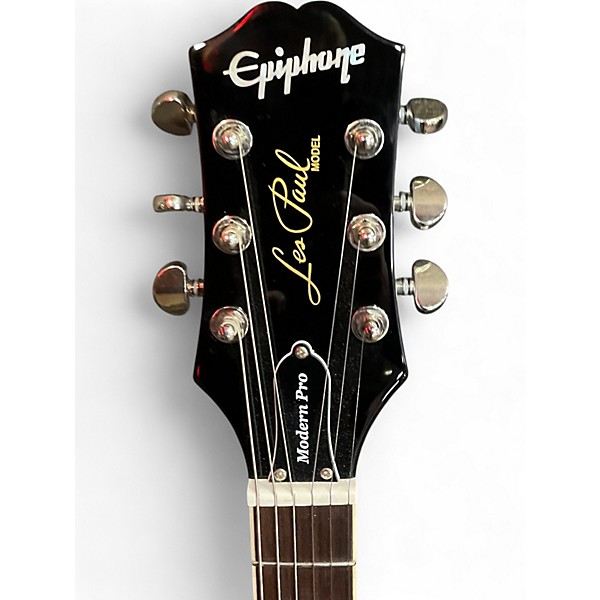 Used Epiphone Les Paul Modern Pro Pelham Blue Solid Body Electric Guitar