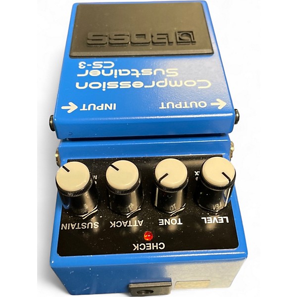 Used BOSS CS3 Compressor Sustainer Effect Pedal