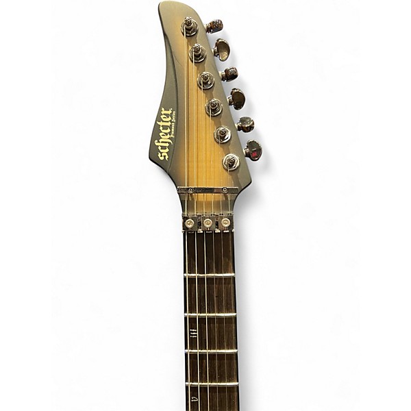 Used 2019 Schecter Guitar Research Banshee Mach-6 Ember Burst Solid Body Electric Guitar