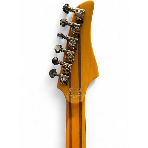 Used 2019 Schecter Guitar Research Banshee Mach-6 Ember Burst Solid Body Electric Guitar