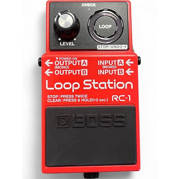 Used BOSS RC1 Loop Station Pedal