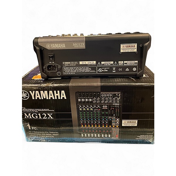 Used Yamaha mg12x Unpowered Mixer