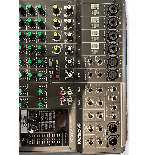 Used Yamaha mg12x Unpowered Mixer