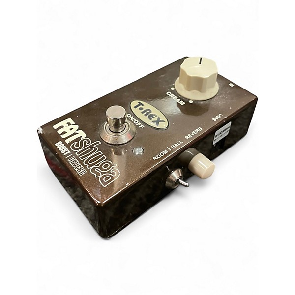 Used T-Rex Engineering Fat Shuga Boost With Reverb Effect Pedal