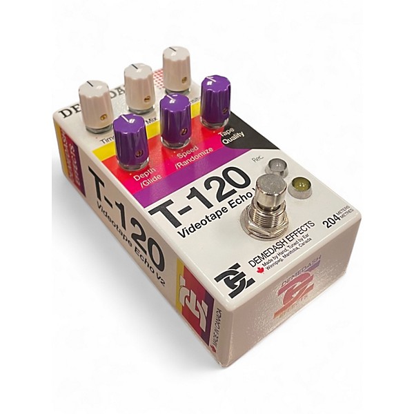 Used Demedash Effects T120 Videotape Echo V2 Effect Pedal
