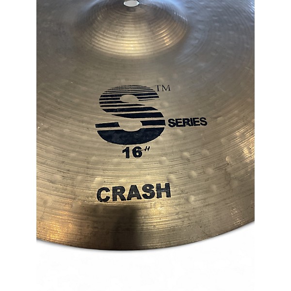 Used Wuhan Cymbals & Gongs 16in S Series Crash Cymbal