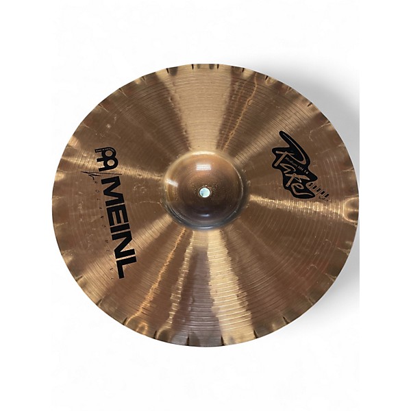 Used MEINL 14in Rakes Hi Hat Set Cymbal