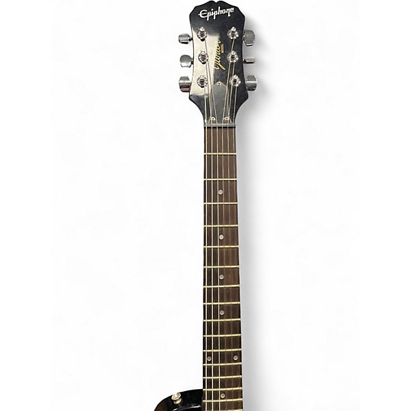 Used 2005 Epiphone Les Paul Junior 2 Color Sunburst Solid Body Electric Guitar