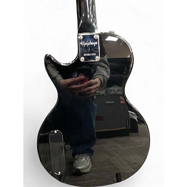 Used 2005 Epiphone Les Paul Junior 2 Color Sunburst Solid Body Electric Guitar