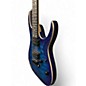Used Ibanez GRG120QASP Transparent Blue Gradation Solid Body Electric Guitar