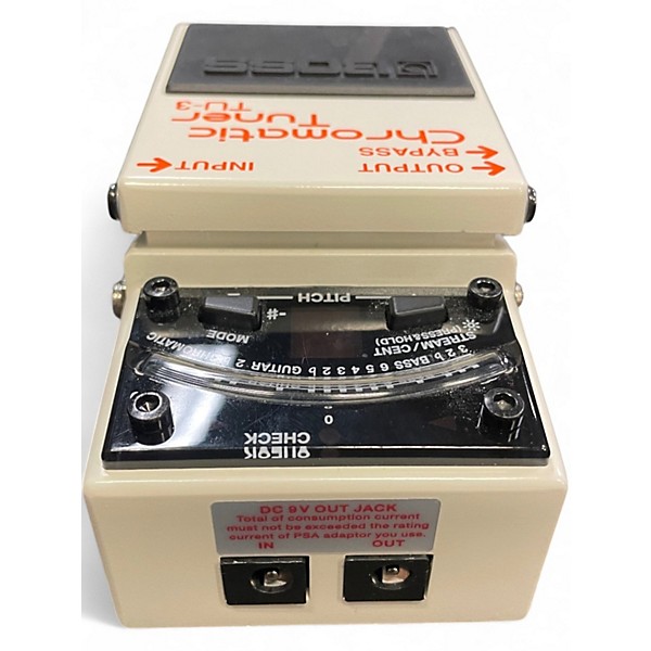 Used BOSS TU3 Chromatic Tuner Pedal