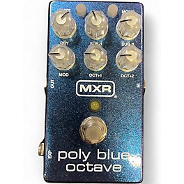 Used MXR POLY BLUE OCTAVE Effect Pedal