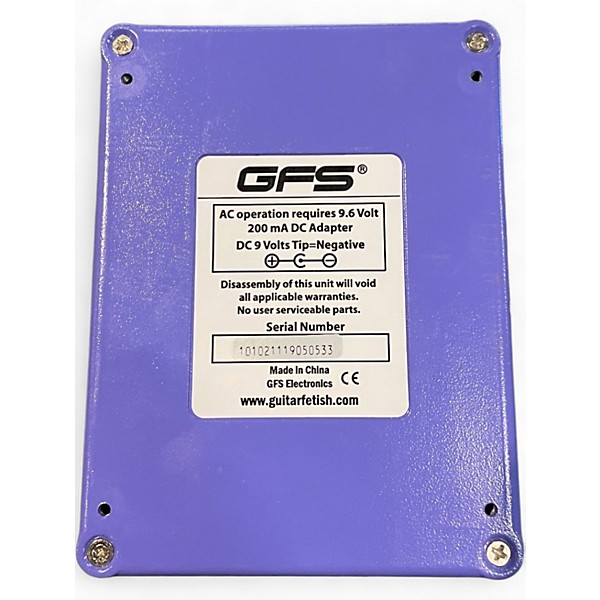 Used Gfs Retro 'Verb Effect Pedal
