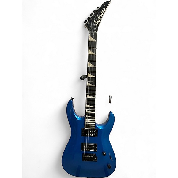Used Jackson JS22 Dinky Blue Solid Body Electric Guitar