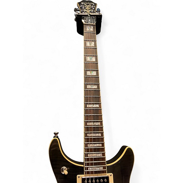 Used Epiphone DC Pro MIDNIGHT EBONY Solid Body Electric Guitar