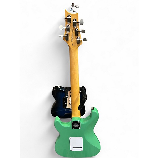 Used PRS SE Silver Sky Green Solid Body Electric Guitar