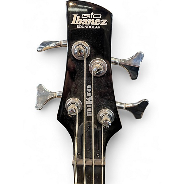 Used Ibanez GSRM20 Mikro Short Scale Black Electric Bass Guitar
