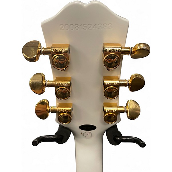 Used Epiphone Les Paul Custom Alpine White Solid Body Electric Guitar