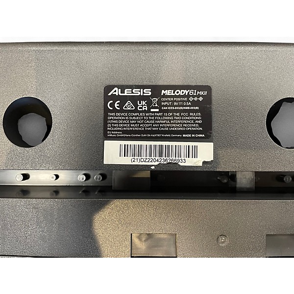 Used Alesis Melody 61 Digital Piano