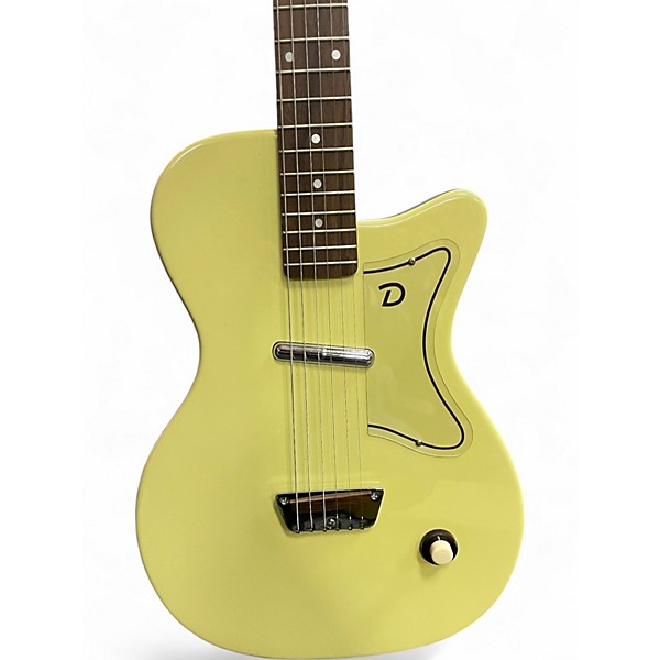 Used Danelectro 56UI Vintage White Solid Body Electric Guitar