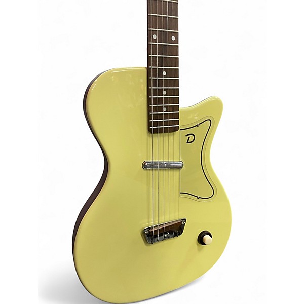 Used Danelectro 56UI Vintage White Solid Body Electric Guitar