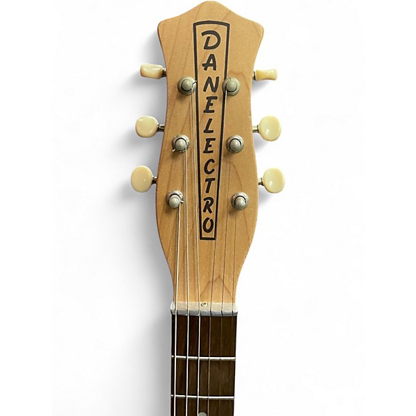 Used Danelectro 56UI Vintage White Solid Body Electric Guitar