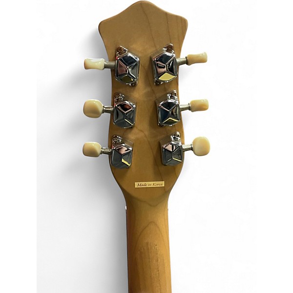 Used Danelectro 56UI Vintage White Solid Body Electric Guitar