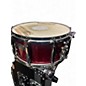 Used Maryland Drum 14in SNARE RED SPARKLE Drum