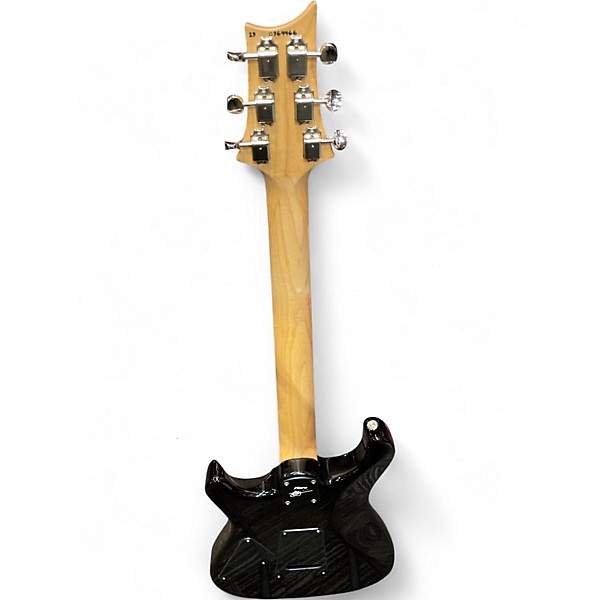 Used PRS SE Custom 22 Trans Black Solid Body Electric Guitar