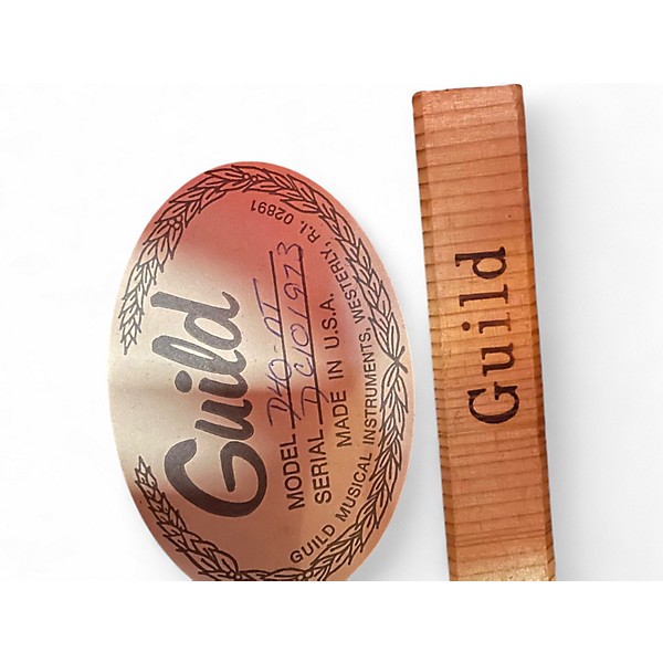 Used Guild D40 Natural Acoustic Guitar