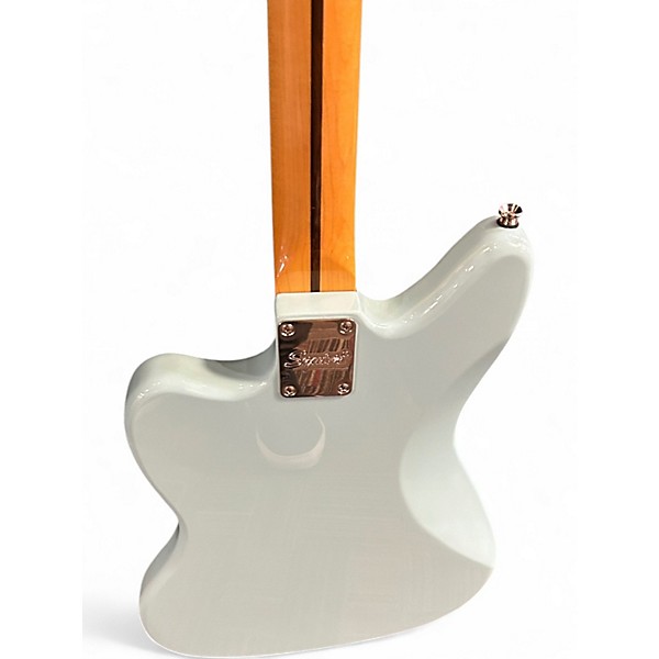 Used Squier Classic Vibe Jaguar Daphne Blue Solid Body Electric Guitar