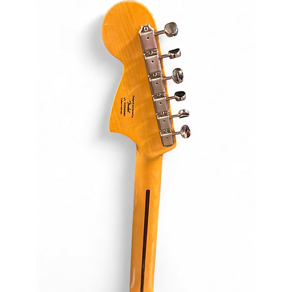 Used Squier Classic Vibe Jaguar Daphne Blue Solid Body Electric Guitar