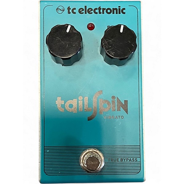 Used TC Electronic Tail Spin Vibrato Effect Pedal