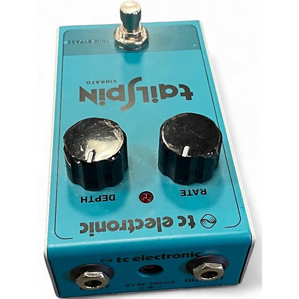 Used TC Electronic Tail Spin Vibrato Effect Pedal