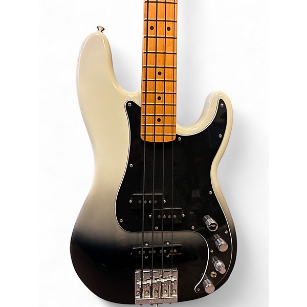 Used Fender Player Plus Active Precision Bass Silver Smoke Electric Bass Guitar