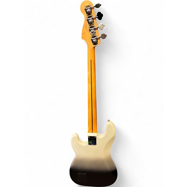 Used Fender Player Plus Active Precision Bass Silver Smoke Electric Bass Guitar