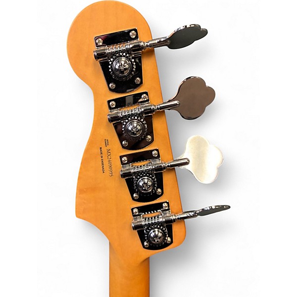 Used Fender Player Plus Active Precision Bass Silver Smoke Electric Bass Guitar