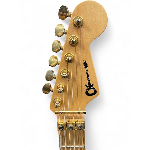 Used Charvel Pro-Mod DK24 HH FR Olympic White Solid Body Electric Guitar