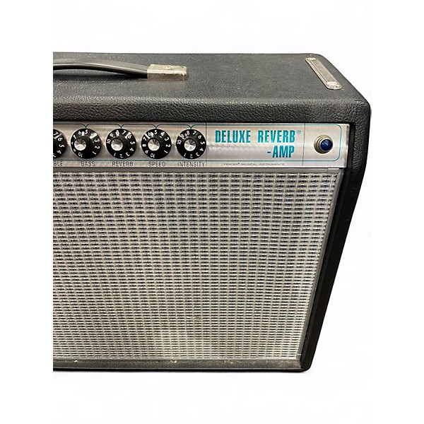 Used Fender 1968 Custom Deluxe Reverb 22W 1x12 Tube Guitar Combo Amp