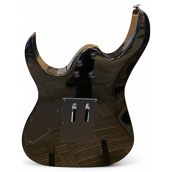 Used Ibanez GIO Series RG320 TRANSPARENT BLUE Solid Body Electric Guitar