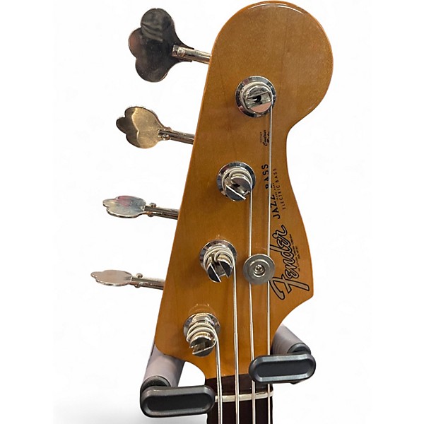 Used Fender 1960S Jazz Bass Olympic White Electric Bass Guitar