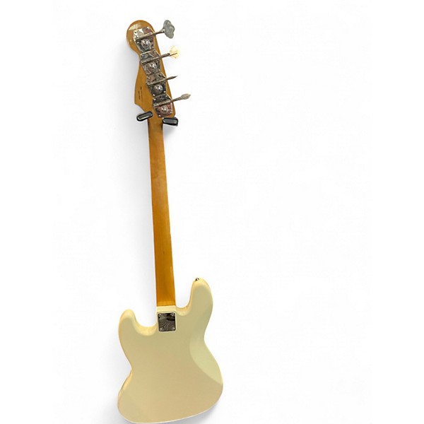 Used Fender 1960S Jazz Bass Olympic White Electric Bass Guitar