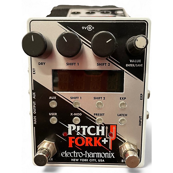 Used Electro-Harmonix Pitch Fork Polyphonic Pitch Shifting Effect Pedal