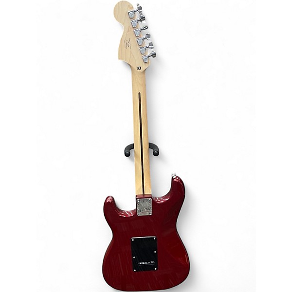 Used Squier Affinity Stratocaster crimson Solid Body Electric Guitar