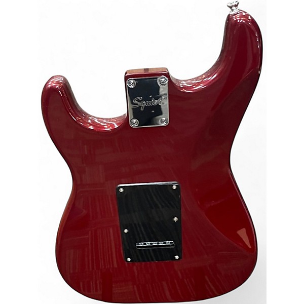 Used Squier Affinity Stratocaster crimson Solid Body Electric Guitar