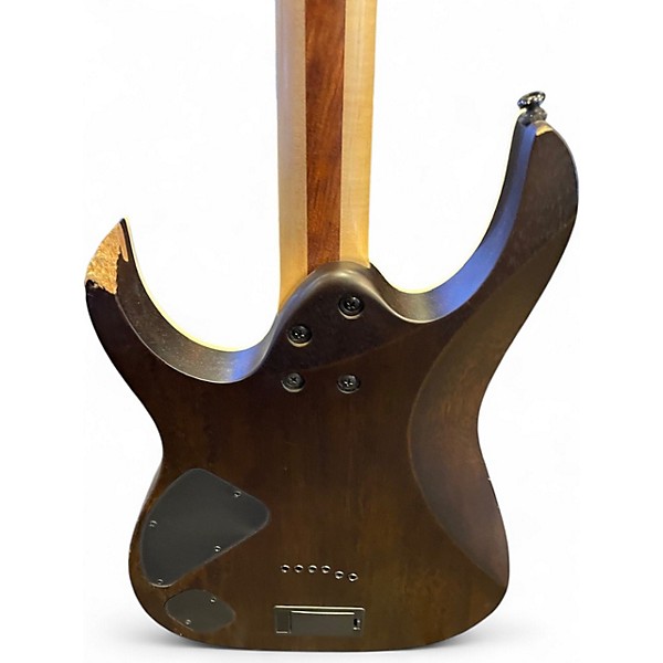 Used Ibanez RGIR20BFE Iron Label WALNUT FLAT Solid Body Electric Guitar