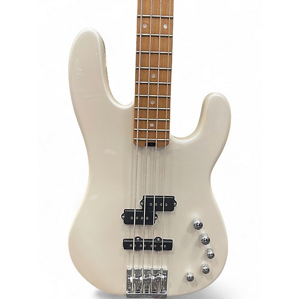 Used Charvel Pro-Mod San Dimas Bass PJ IV Pearl White Electric Bass Guitar