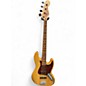 Used Fender Deluxe Jazz Bass Natural Electric Bass Guitar thumbnail