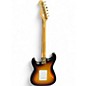 Used Fender Deluxe Player Strat 3 Tone Sunburst Solid Body Electric Guitar