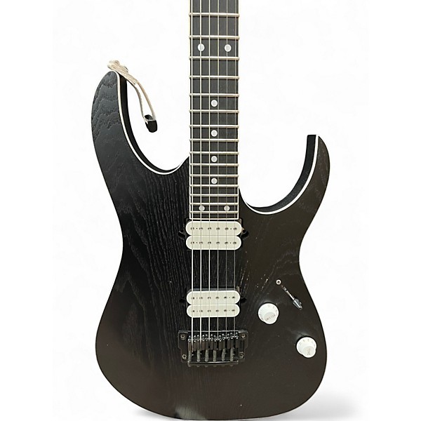 Used Ibanez  PRESTIGE RGR652AHB WEATHERED BLACK Solid Body Electric Guitar